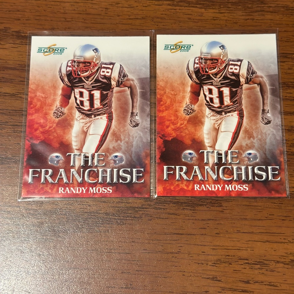 Randy Moss The Franchise Football Cards